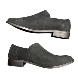 NEW Toms Shoe Shaye Low Black Suede Ankle Women’s Bootie Shootie Slip-on Sz W11